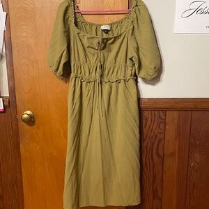 Universal Thread Olive Midi Dress
